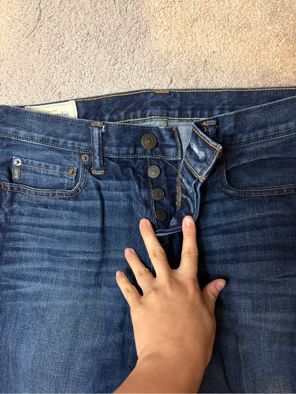 Abercrombie & Fitch Men’s Jean - Picture 6 of 8